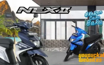 Suzuki Nex II: Skutik Ringan, Irit & Stylish untuk Aktivitas Harian