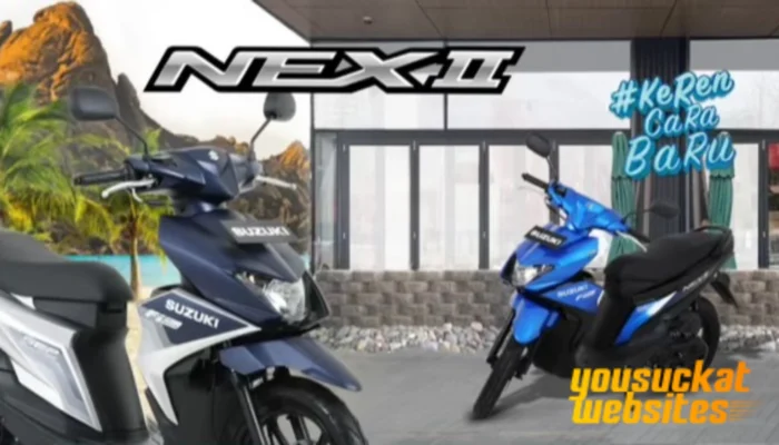 Suzuki Nex II: Skutik Ringan, Irit & Stylish untuk Aktivitas Harian