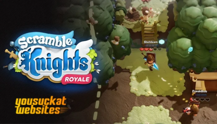 Scramble Knights Royale: Game Battle Royale Fantasi Unik