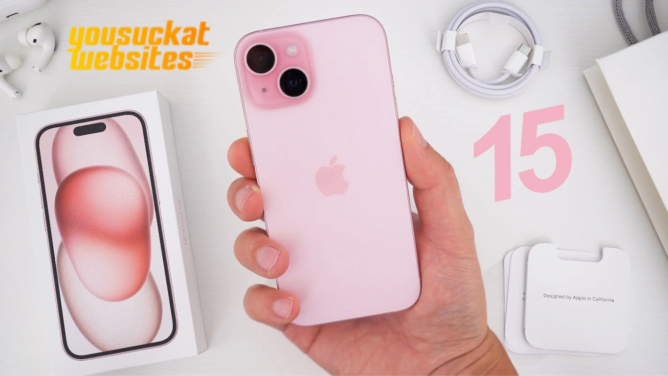 iPhone 15 Pink